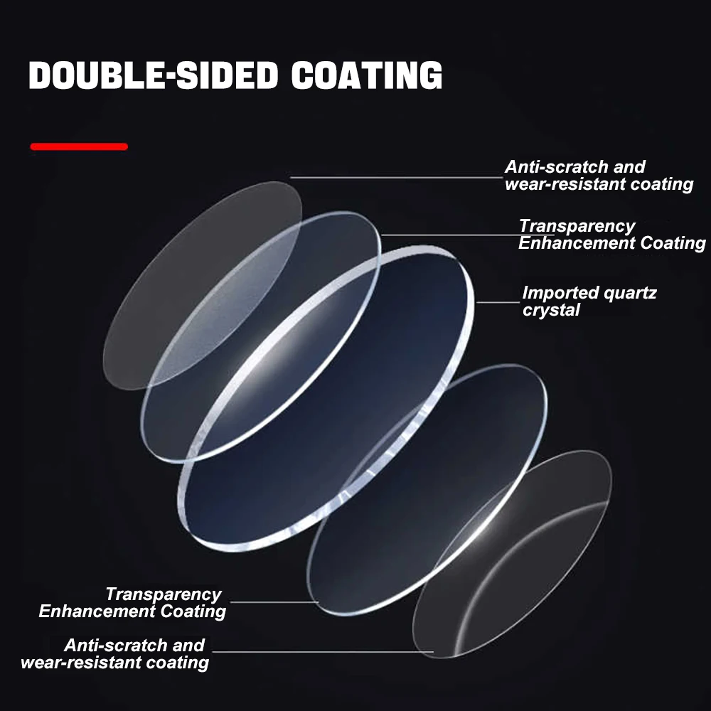 Axrayser Original Raytools Protective Windows 24.9x1.5 27.9x4.1 37x7 Optical Glasses for Raytools Fiber Laser Cutting Machine