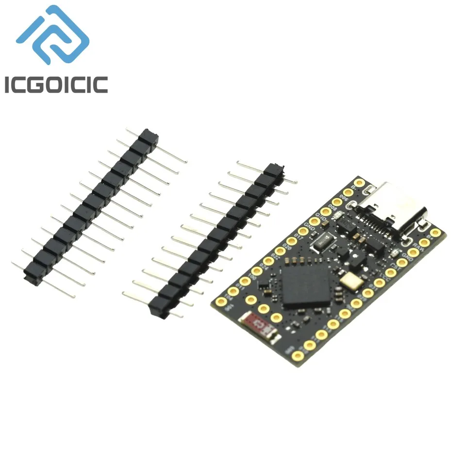 Bluetooth compatível Development Board, gestão de carregamento, Pro Micro, compatível com Nice Nano V2.0, NRF52840