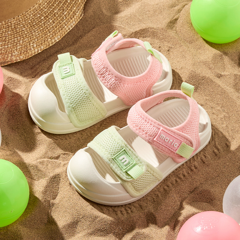 Детские сандалии Веселый Марио. Спортивные сандалии для мальчиков и девочек для детей.