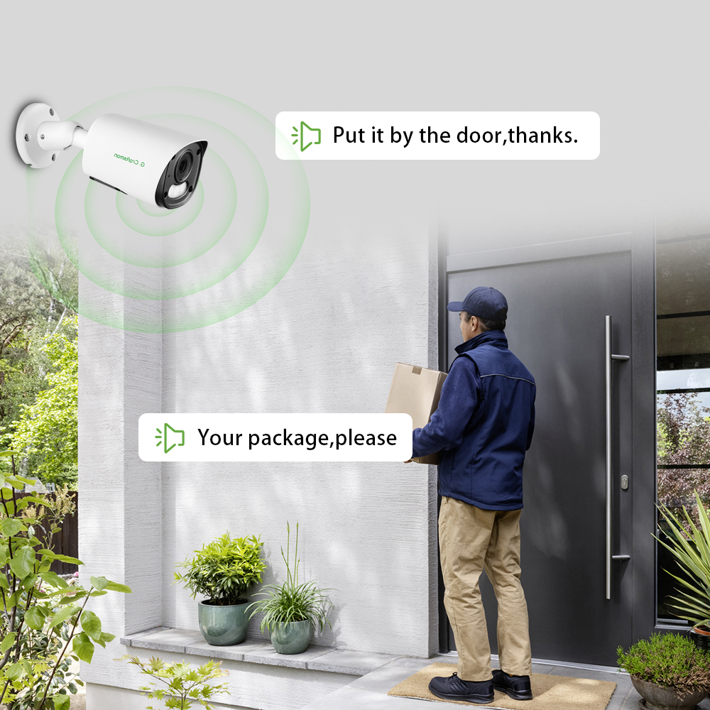 Система видеонаблюдения G.Craftsman IP камера XMeye YU 6MP POE с поддержкой TF-карты