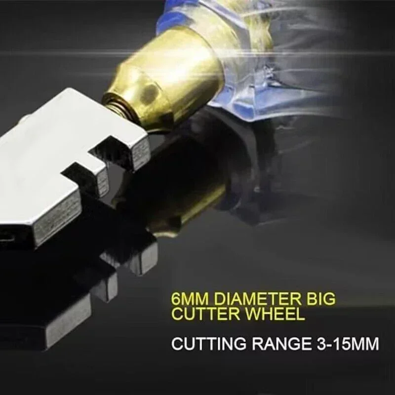Utensile da taglio per vetro portatile professionale a base di olio per utensili manuali per il taglio di piastrelle in vetro duro diamantato