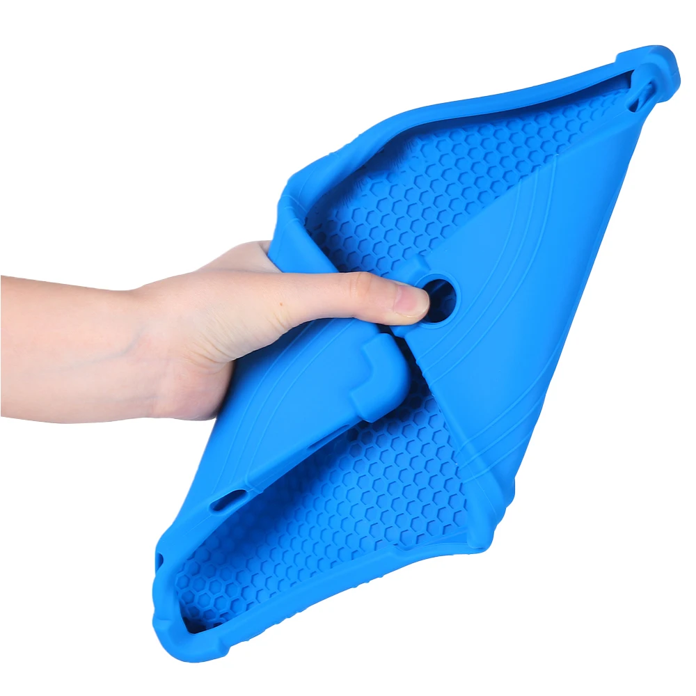Funda de silicona suave con 4 esquinas gruesas para Samsung Galaxy Tab A9 Plus, Funda de 11 "SM-X210 SM-X215 SM-X216, Funda a prueba de golpes para niños