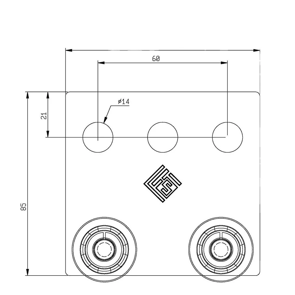 4 Wheel Trolley Assembly Trolley Roller Stable Welding for 1-5/8" Wide and All 1-5/8" or Taller Strut Channel