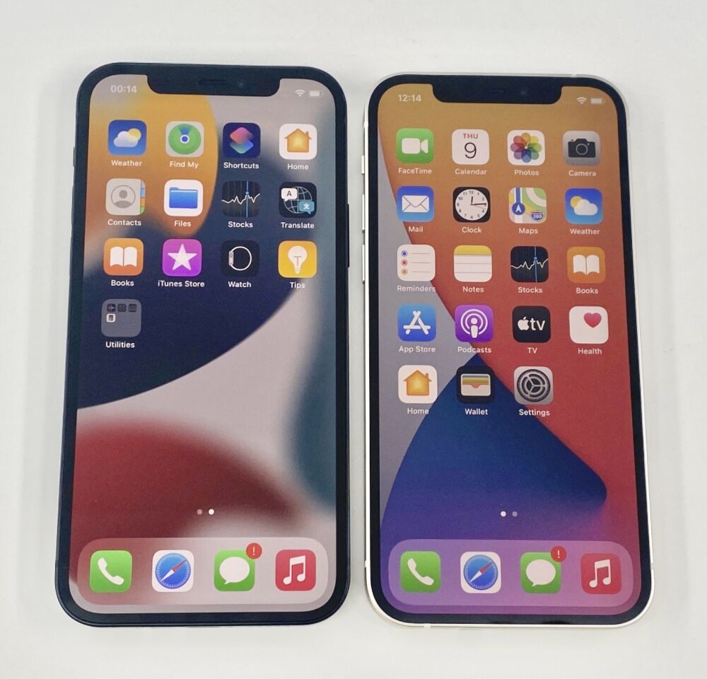 Apple iPhone 12 Face ID 6,1 дюйма, 4 ГБ ОЗУ, 64 ГБ/128 ГБ/256 ГБ ПЗУ, разблокированный смартфон, OLED-экран, A14, бионический чип, двойная камера 12 МП, 12