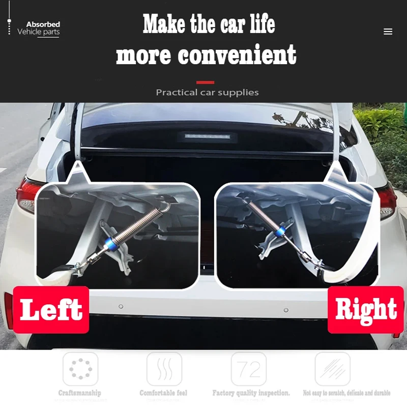 Car Trunk Lid Automatically Open Tool Start Lift Adjustable Metal Spring Device For Geely Emgrand Preface Vision Emgrand Binrui