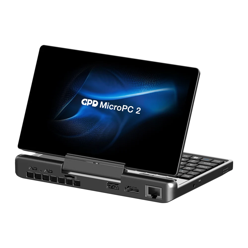 New 7-inch Screen Mini Laptop GPD MicroPC 2 Intel® Core™ i3-N300 16GB/512GB Portable Laptop Computer Notebook Windows 11