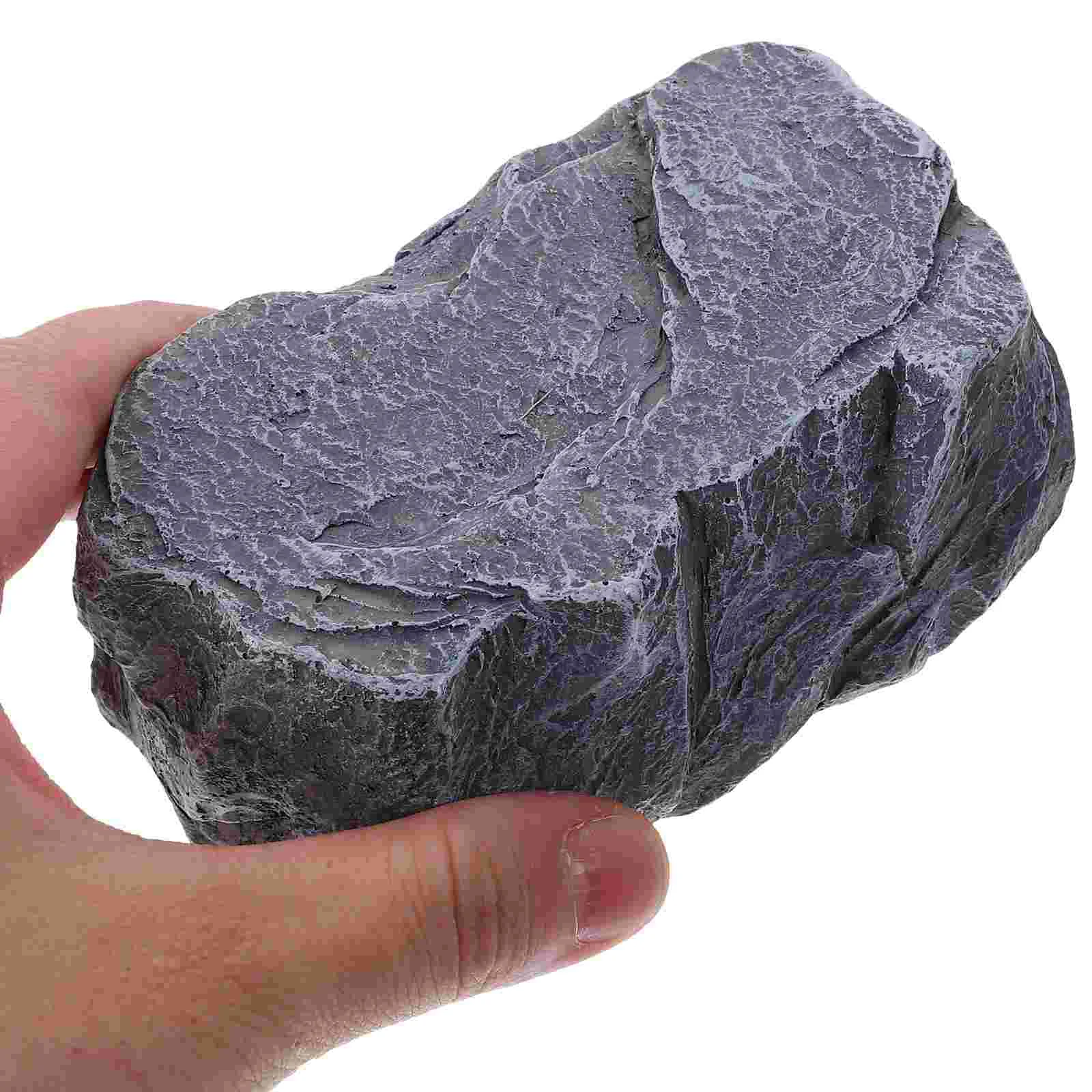 Rock Key Hider Garden Key Box Faux Key Holder Hide A Key Plain Sight A Real Looking Rock Stone Safe Outdoor Garden Or