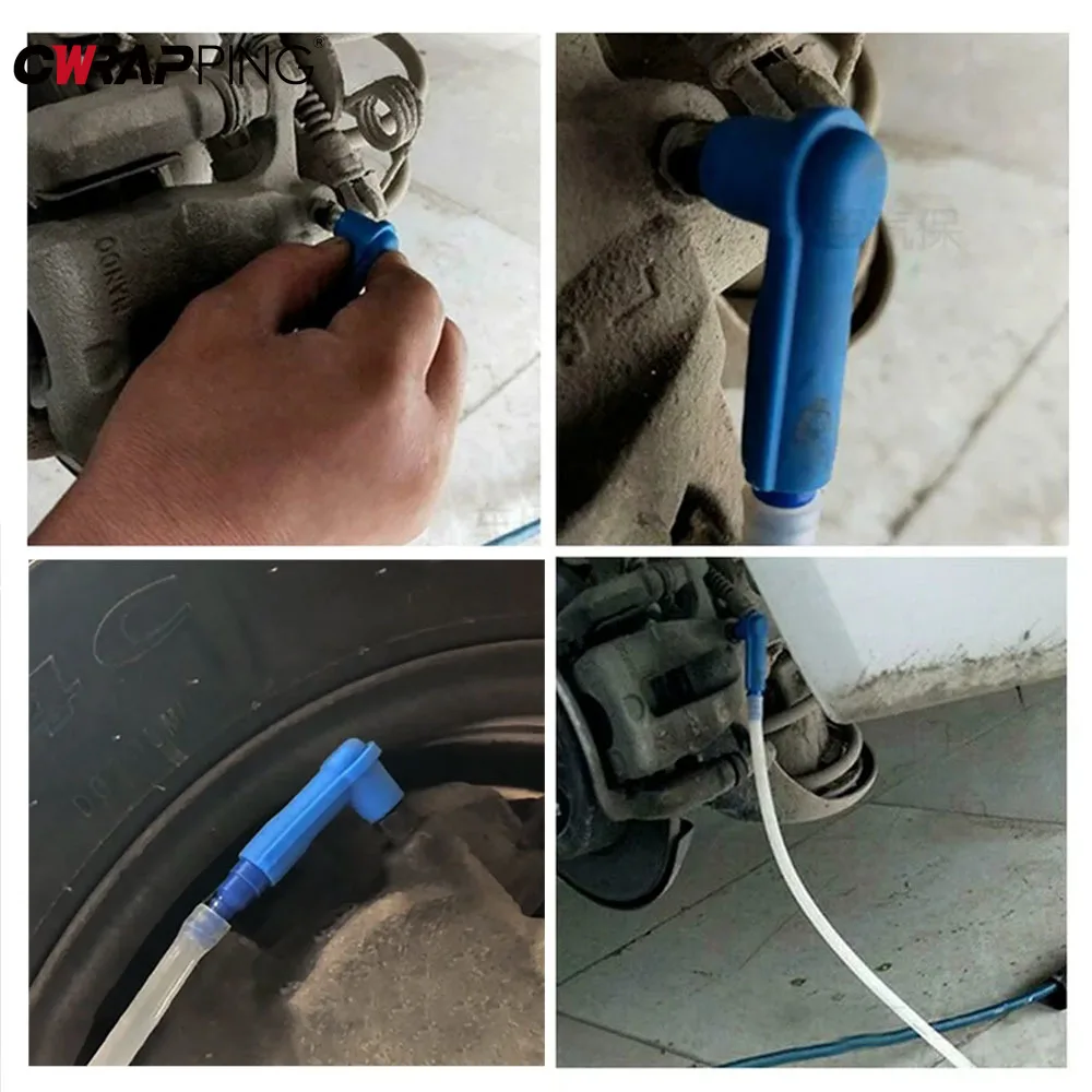 Kit drenado de transferência de sangramento de óleo para sangrador de freio de carro e motocicleta, ferramenta de conector para caminhões, trailer, acessórios de carro off road