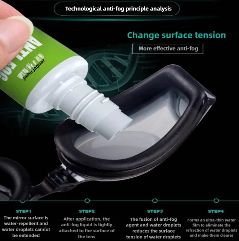 10ML Bottle  Anti-Fog Spray for Swimming Goggles Eyeglasses Window  Glasses Swim Goggles Spray Defogger Face