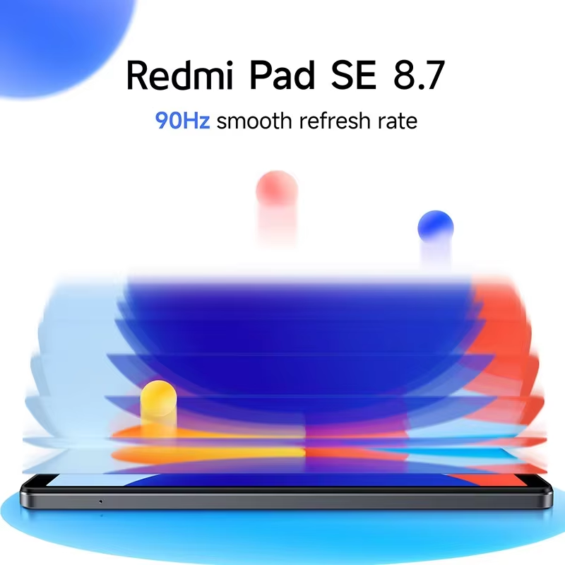 Xiaomi-Tablette d'origine Redmi Pad SE 8.7, 64 Go, 128 Go, MediaTek Helio G85, 90HZ, écran 8.7 ", 6650mAh, Android U, version globale