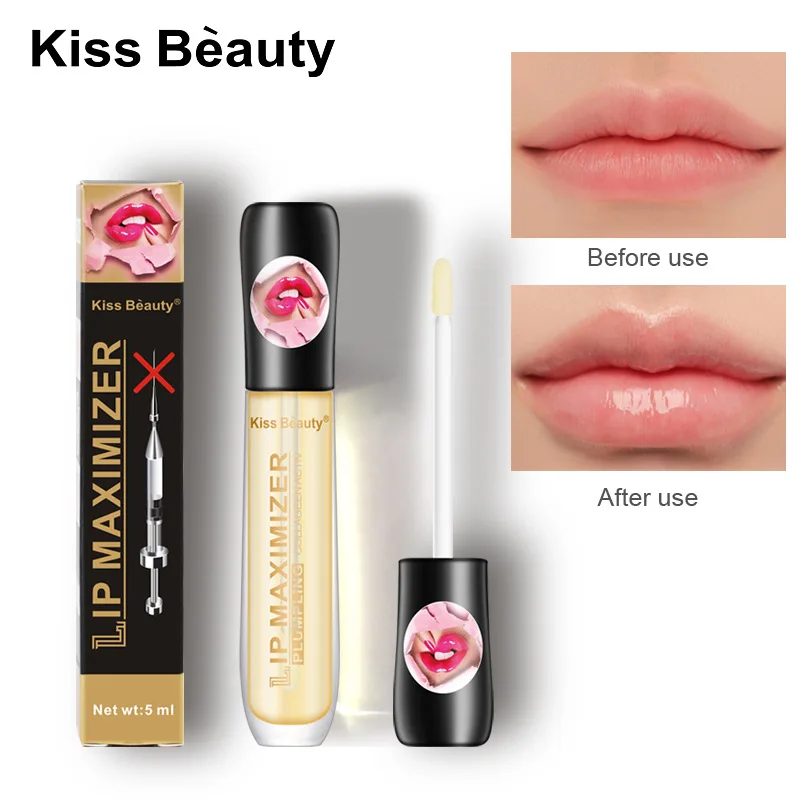 Soro labial volumizador rápido, óleo labial sexy, brilho, aumenta a elasticidade labial, reduz linhas finas, ilumina, hidratante, cuidados com os lábios