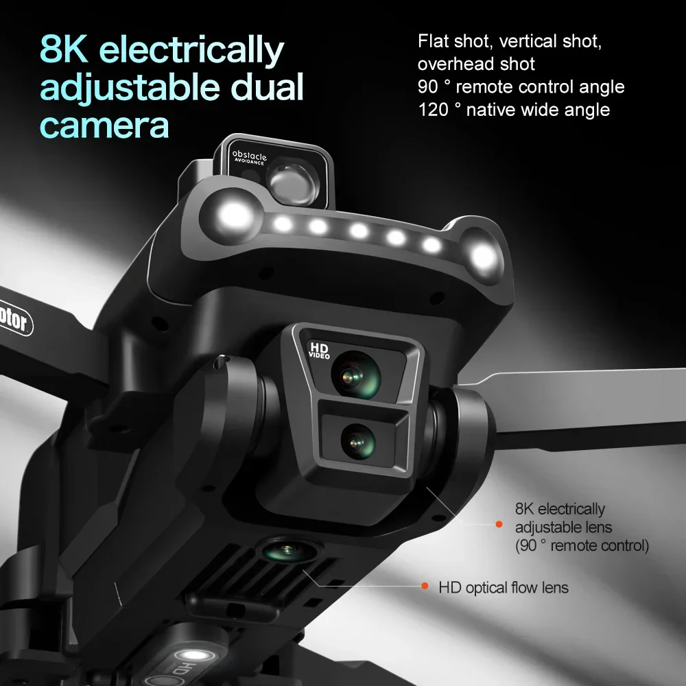 Xiaomi Mijia V198GPS Drone 4K Profesjonalny bezszczotkowy laserowy quadcopter FPV do unikania przeszkód Aerial Optical Foldable Quadcopter Mini 8K Dron