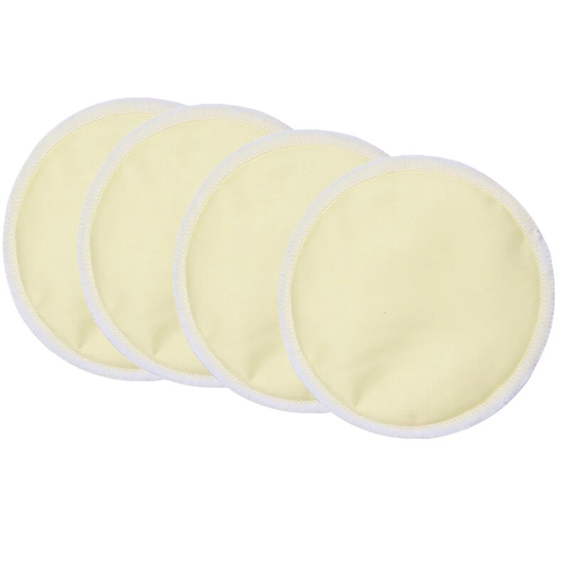 Almofadas de amamentação laváveis e reutilizáveis, rayon feito de bambu