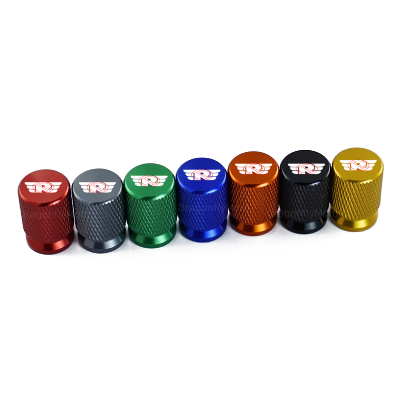 Motorcycle Tire Valve Caps For Royal Enfield Bullet/Meteor/Classic 350 500 Interceptor 650 Continental GT 535 Himalayan 411 400