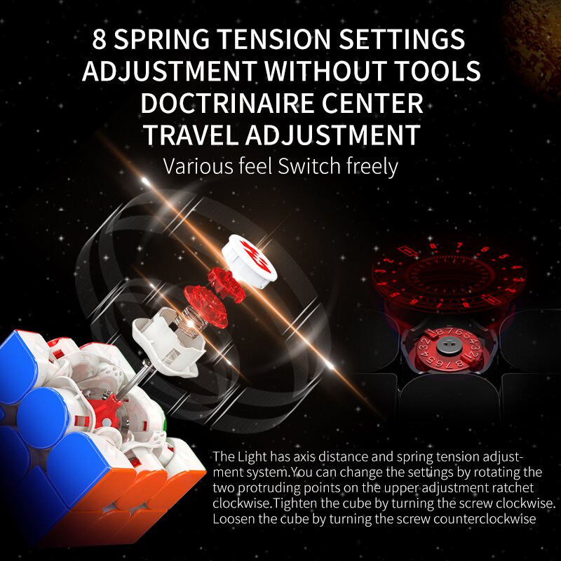 Новый Fanxin 3X3 Light Magnetic Magic Ball Cube 3x3 Professional 3x3x3 Speed Puzzle Детские игрушки 3×3×3 Speedcube Magico Cubo