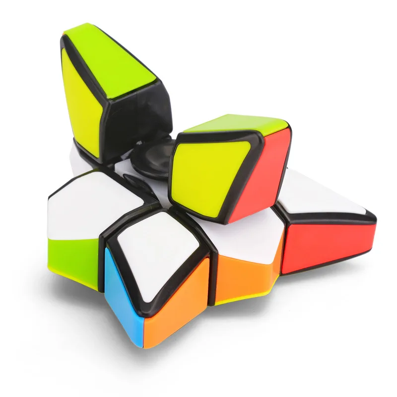 Cube Spinner ปลายนิ้ว Gyro Fidget Sensory ความเครียดบรรเทาปลายนิ้วของเล่น Antistress Hand Spinner โต๊ะผู้ใหญ่ Gyroscope ของเล่นของขวัญ
