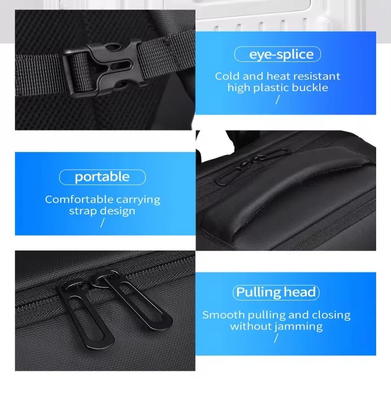 Weixier 16 Inch Large-capacity Men's High-end Backpack Computer Bag High-end Business Bag Expandable Backpack Witch USB