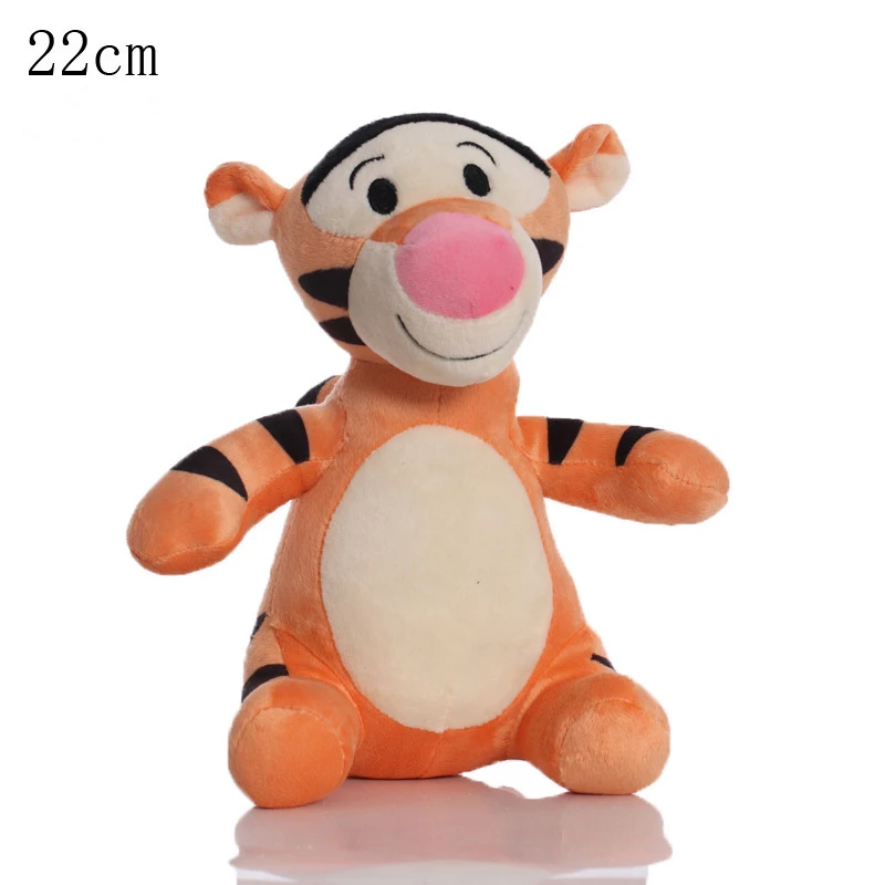 น่ารักการ์ตูนหมี Donkey Tigger Piglet ตุ๊กตาหมูตุ๊กตาสบาย Rag ตุ๊กตานั่ง Little Tiger ของเล่นเด็ก