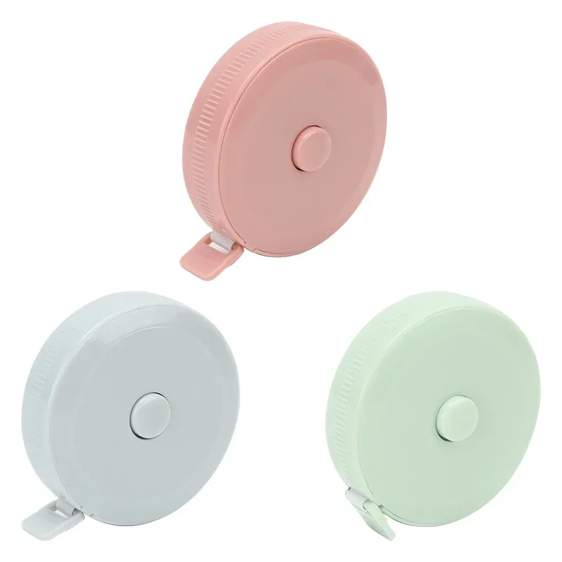 JP Macaron Color Mini cinta métrica portátil automática retráctil suave cinta métrica de sastre