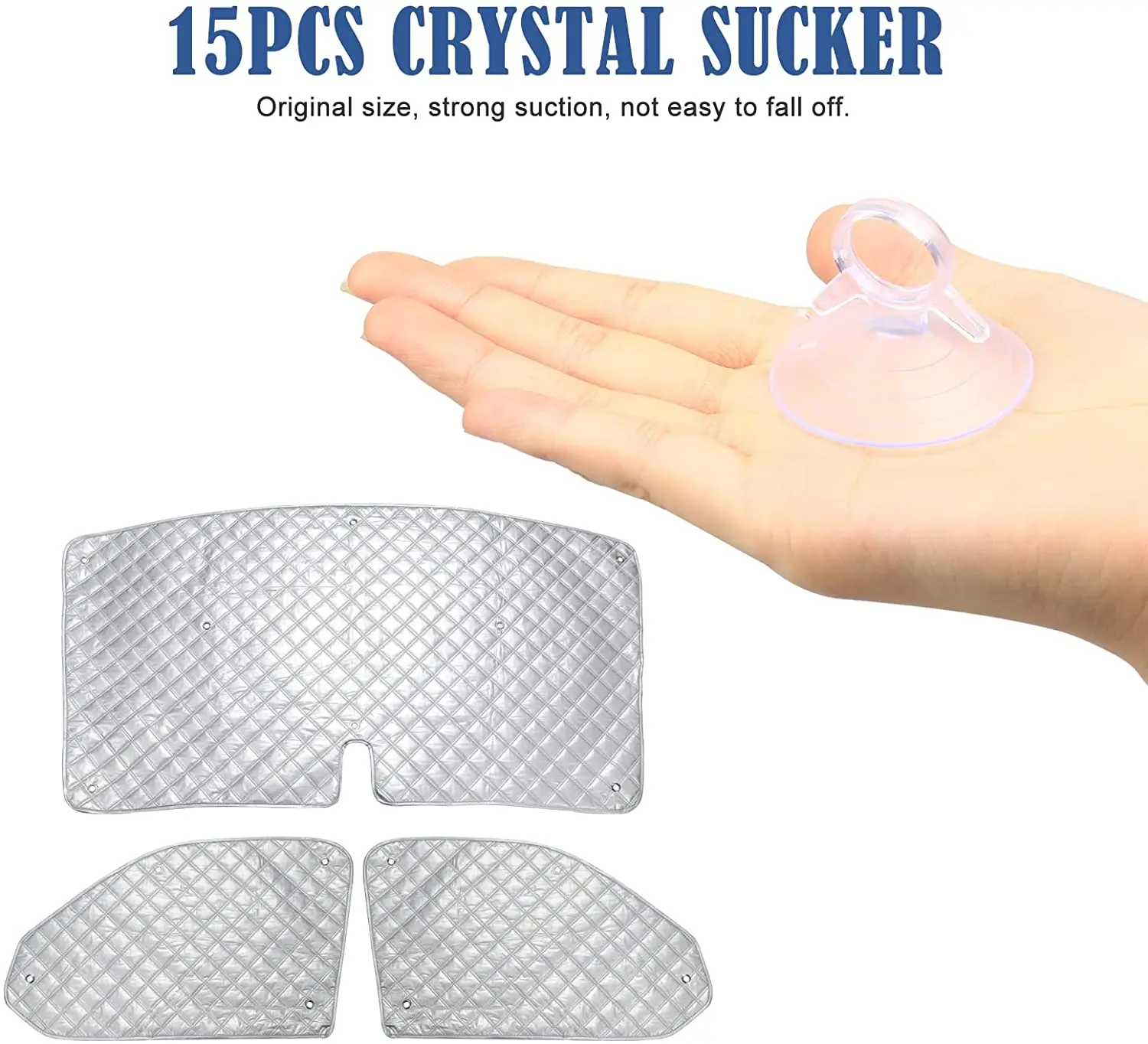 Conjunto de cobertura térmica interna para janela cega, para vw t5 t6, conjunto de proteção de para-brisas, acessórios externos, pára-sol