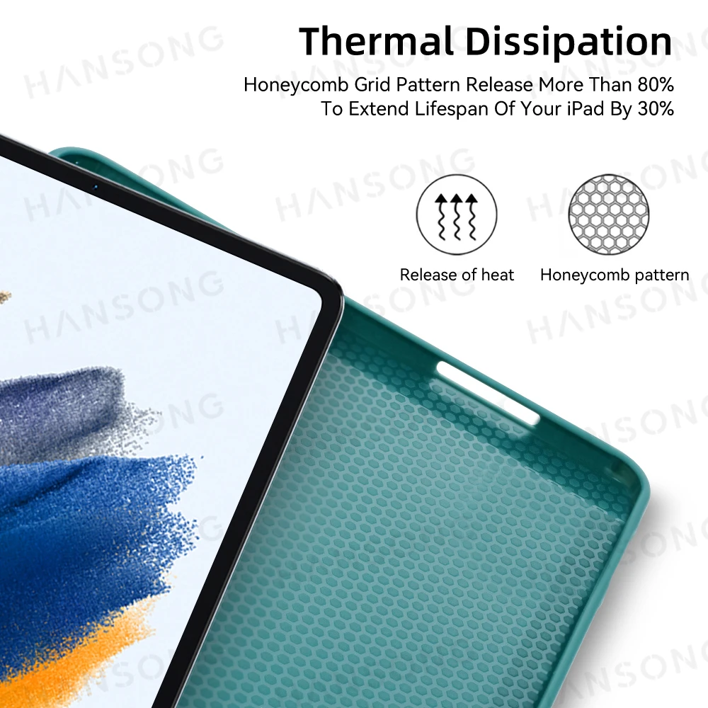 Voor Samsung Galaxy Tab Case Voor A7 lite 8.7 A7 10.4 A8 10.5 2019 2022 S6 Lite 10.4 S7 S8 S9 11 Smart Lederen Tablet Cover Funda