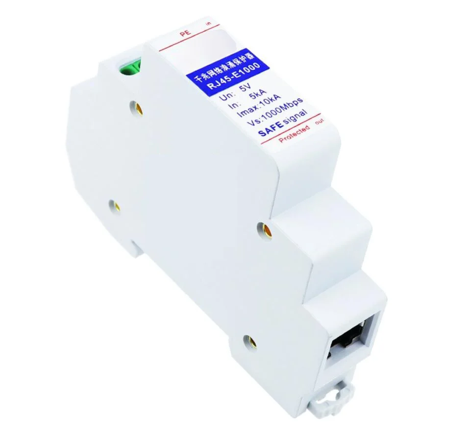 Gigabit Netwerk POE Bliksemafleider High-Definition Overspanningsbeveiliging RJ45-E1000/POE