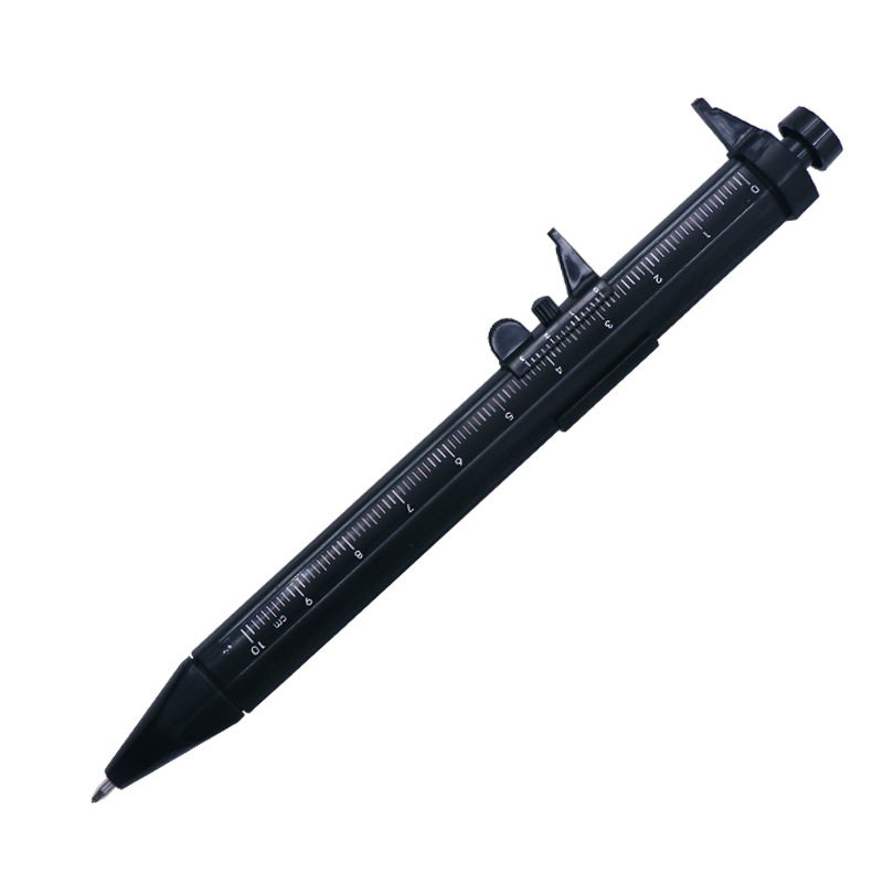 Caliper Ballpoint Pen Personal Study Tool Office Surveying And Mapping Black 1.0mm Refills Writing