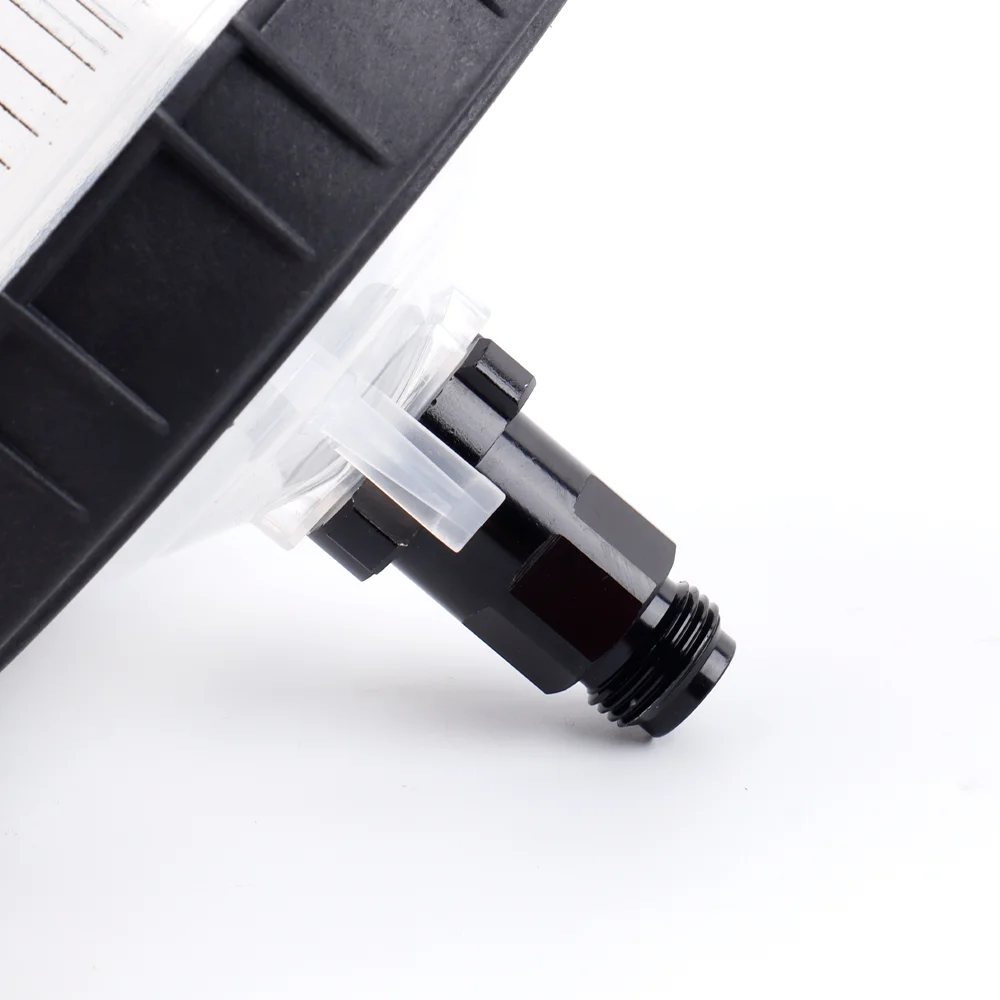 Quick Connector Spray Gun Adapter M16x1.5 Red & Black G3/8 External M16x1.5 Red Internal Airbrush Adapter Disposable Paint Cup