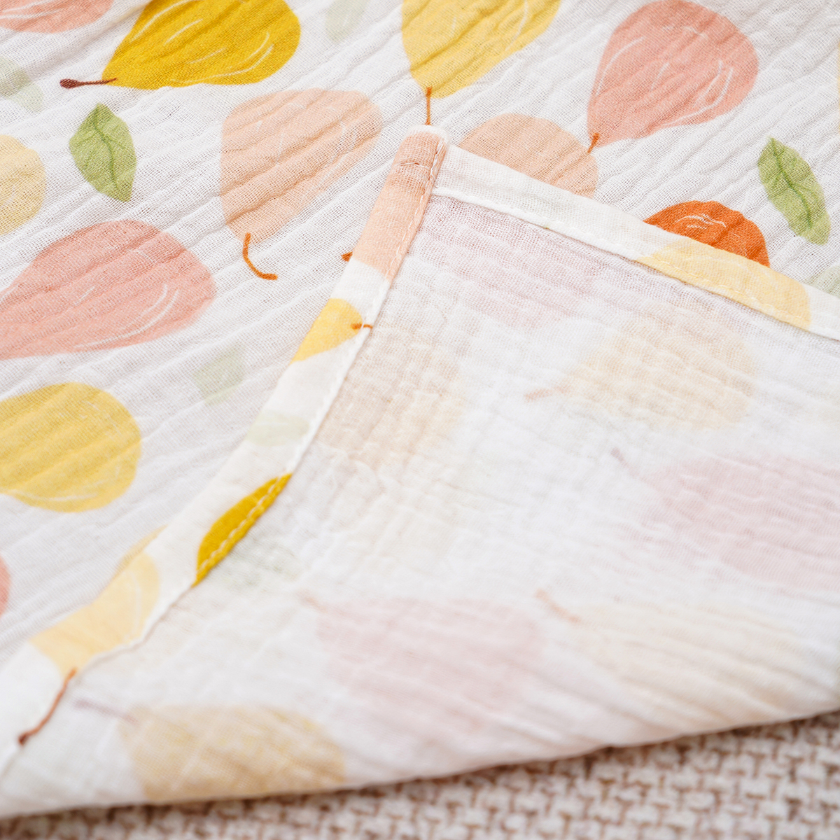 100%Cotton Crepe Blanket Newborn Muslin Swaddle Blanket Hug Quilt Soft Bath Towel Wrap Bedding Babies Stuff Blanket