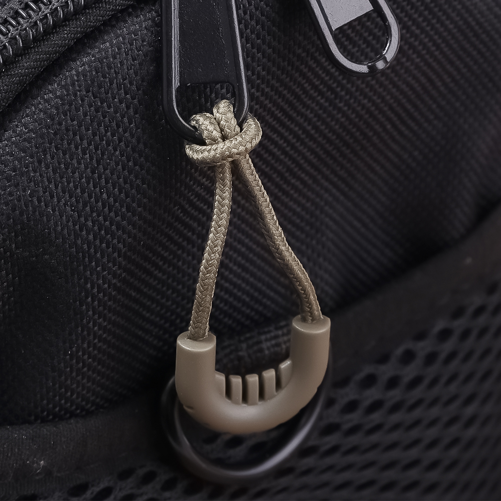 Novo extrator de zíper de substituição para saco mala mochila tenda zíper cordas clipes bloqueio zip slider acessórios de vestuário