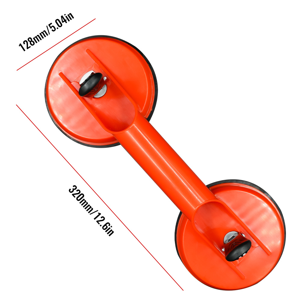 Ventouses de levage en verre, support de poignée ABS sous vide robuste pour ascenseur de carrelage de sol, réparation de pare-brise de voiture, outils manuels, nouvelle collection