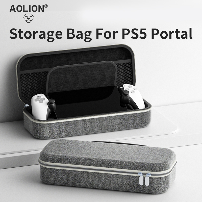 ​ ป้องกัน EVA สําหรับ PlayStation Portal คอนโซลแบบพกพากระเป๋าเดินทางสําหรับ PlayStation 5 Portal อุปกรณ์เสริม