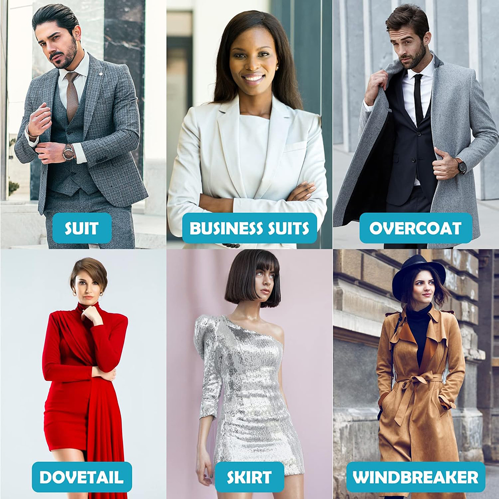Juego de 4 pares de hombreras de espuma para coser, potenciador de hombro de esponja para mujeres y hombres, Blazer, traje, chaqueta, vestido, accesorios de ropa