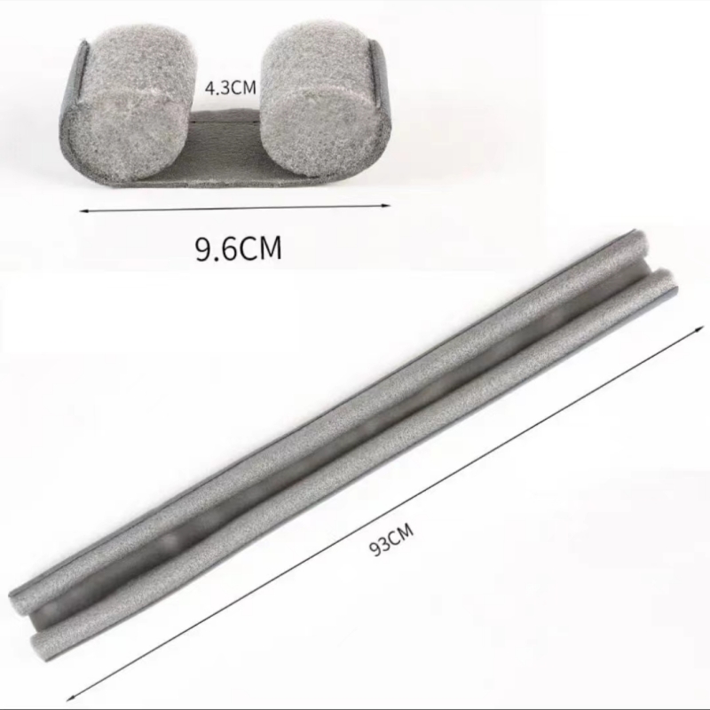 Winddichte afdichtingsstrip Tocht Excluder Stopper Deurbodembeschermer Dubbele beschermer Deurstop Stofdichte Blocker Sealer Geluiddicht