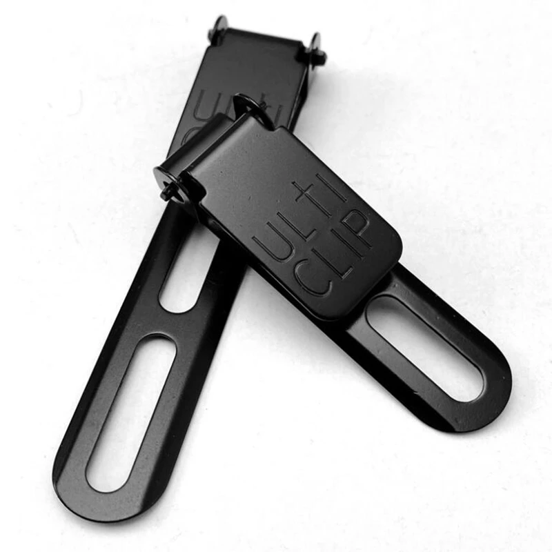 Universal Ulticlip คลิปหนีบเข็มขัดโลหะสําหรับ Holster Kydex มีดเข็มขัดคลิป 2 ขนาดเลือก S หรือ L