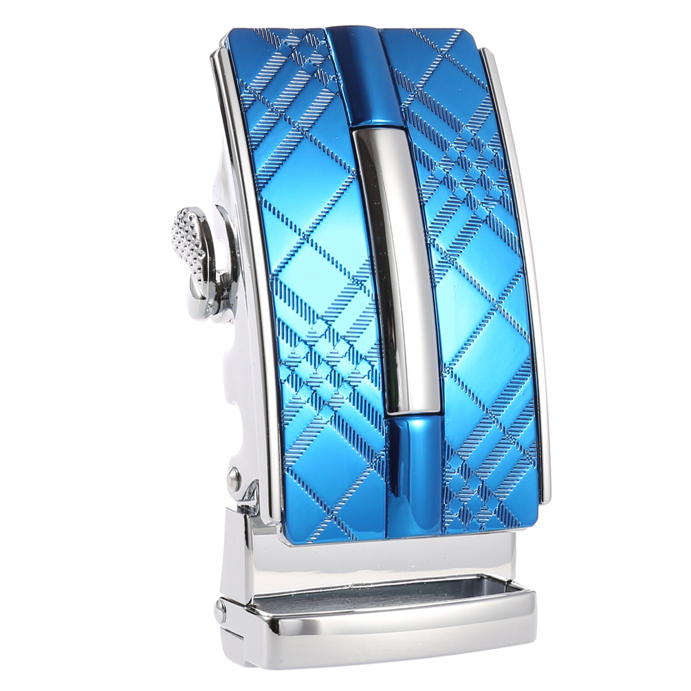 Hebilla de cinturón de aleación para hombre, hebilla automática de negocios, ajuste de 3,5 cm de ancho, cinturón de trinquete no poroso, alta calidad, nueva moda