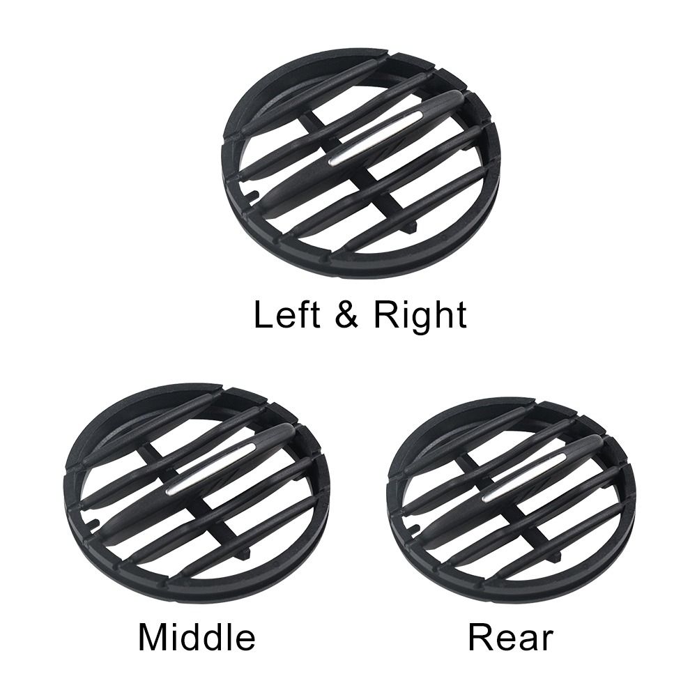 Tiguan acessórios dobráveis de circulação de ar, tampa de ventilação de ar condicionado, grade de válvula de escape