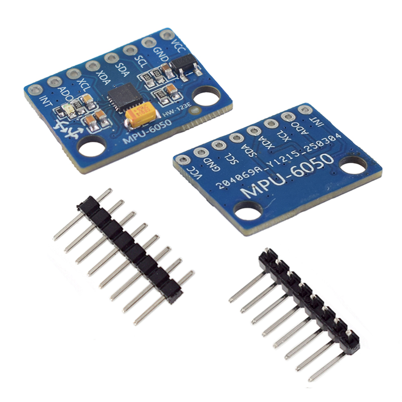 GY-521 MPU6050 3-Achsen-Beschleunigungsmesser-Gyro-Modul MPU-6050 6 DOF 6-Achsen-Beschleunigungsmesser-DIY-Kit, kompatibel mit 16-Bit AD-Konverter