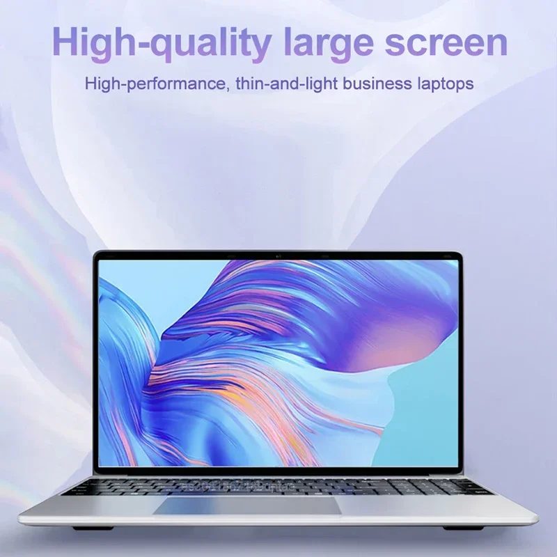 15.6 "Ultra Sottile Del Computer Portatile 16GB di RAM 2TB SSD Intel N3700 Notebook Gamer 1920*1080 Display Ufficio Studio Computer PC Windows 11 Pro