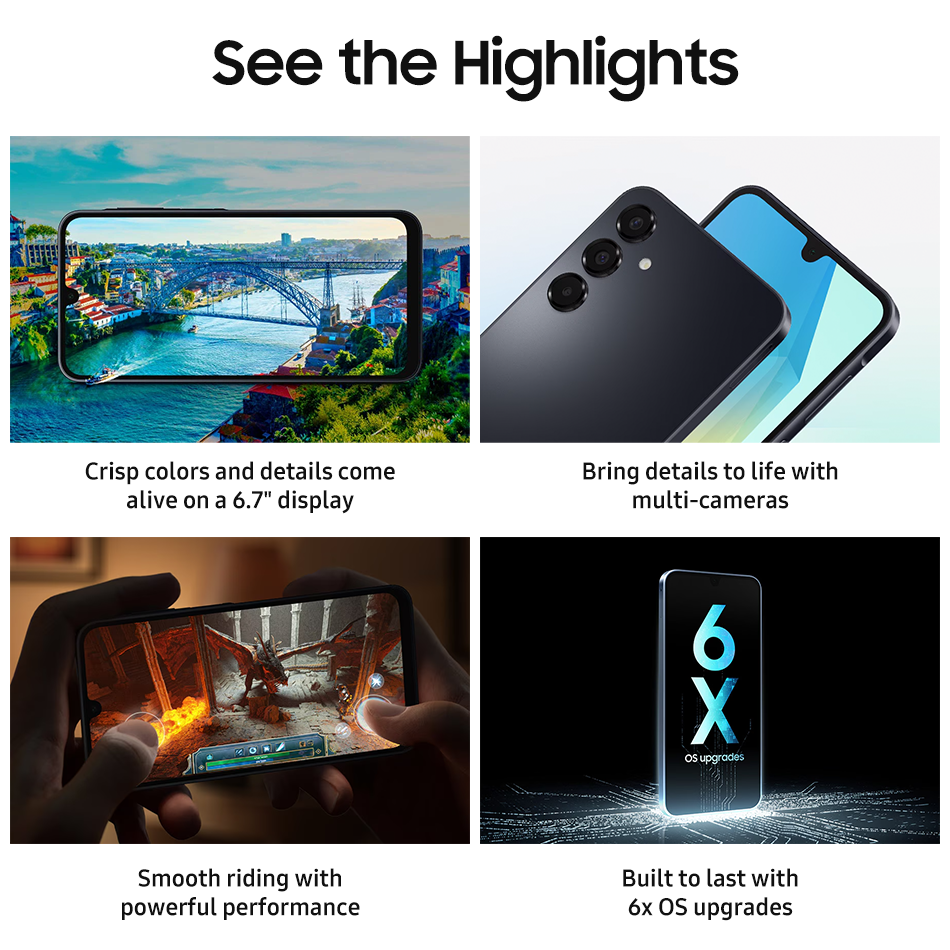 НОВЫЙ смартфон Samsung Galaxy A16 4G Android 4 ГБ 128 ГБ MTK 6,7 "90 Гц Super AMOLED Дисплей 50 МП Камера 5000 мАч Аккумулятор NFC