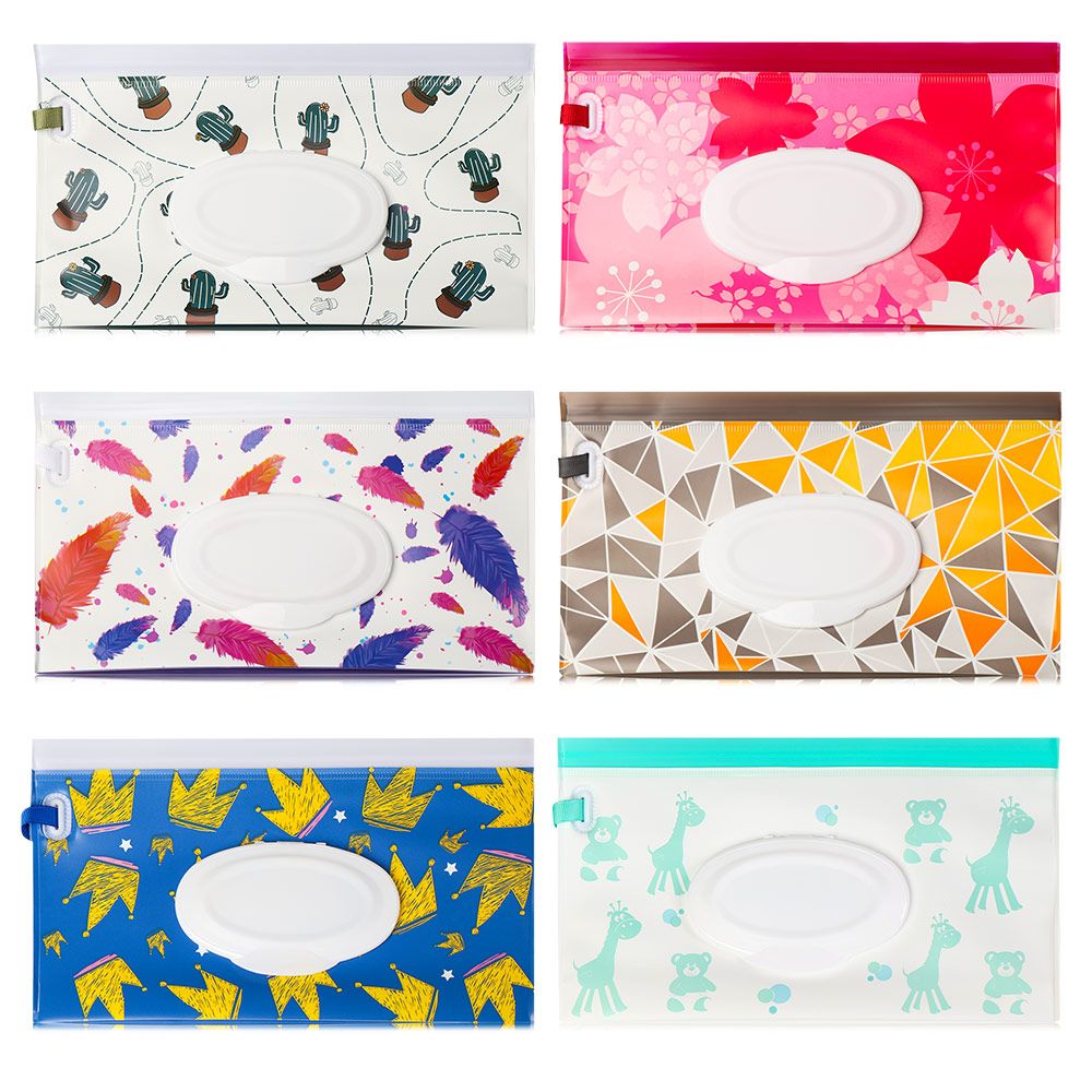 ファッショナブルなベビーバッグ,便利なフリップカバー,ポータブルキャリングケース,ベビーカーアクセサリー,ティッシュボックス,ウェットワイプ,化粧ポーチ,1個