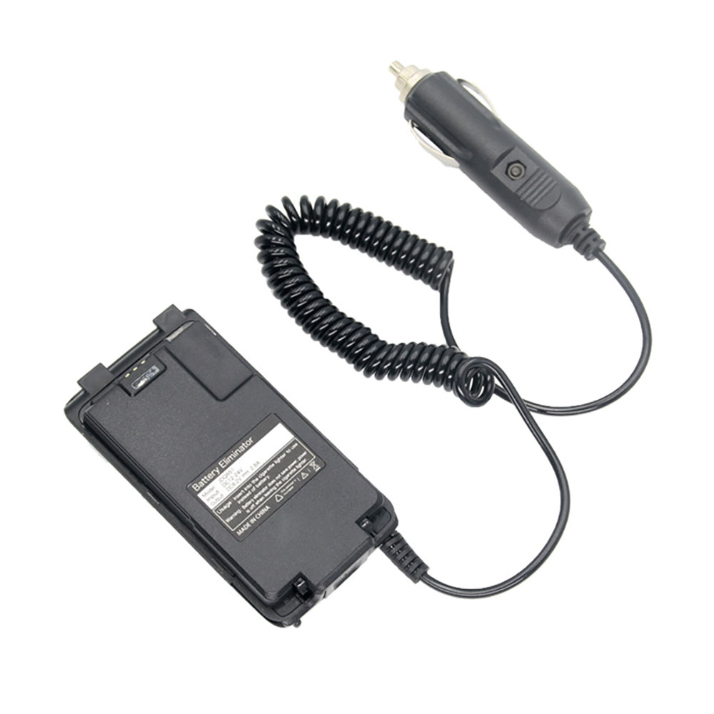 Quansheng UV-K5 eliminador de batería 12V/24V Walkie Talkie cargador de coche para UV-k5(8) UV-K6 UV-5R más cargador de coche