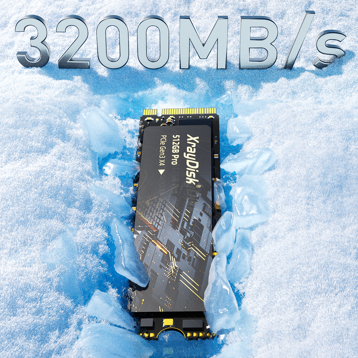 XrayDisk-disco duro interno para ordenador portátil y de escritorio, unidad de estado sólido M.2 SSD PCIe NVME de 128GB, 256GB, 512GB, 1TB, Gen3 x 4 y 4x4, 2280