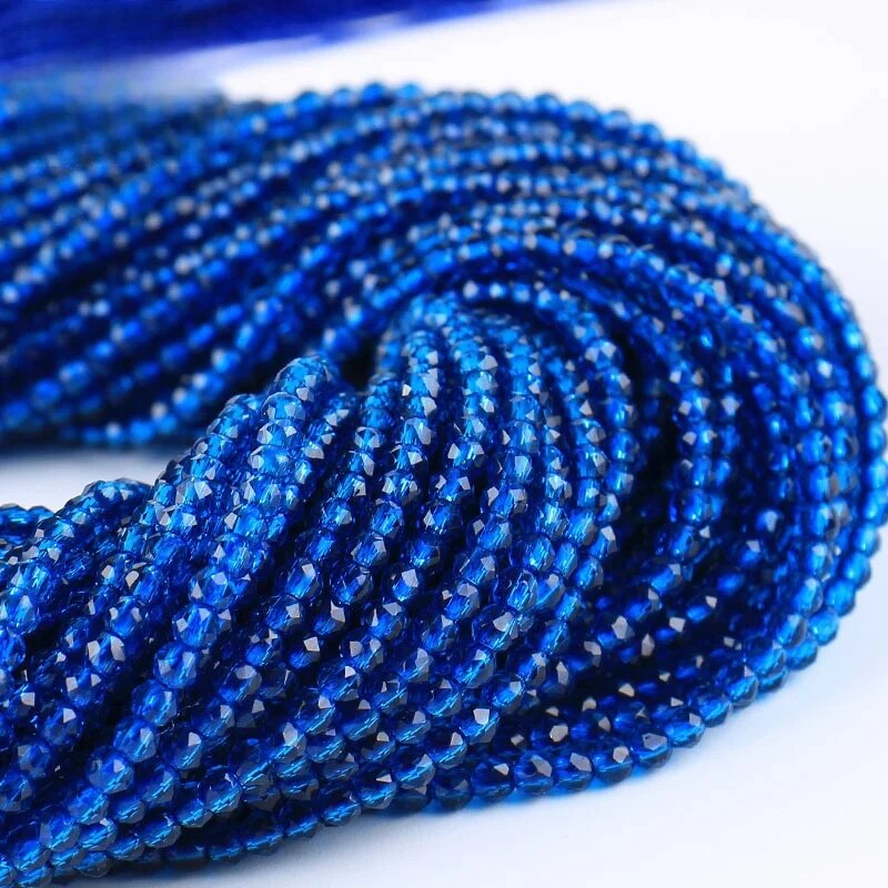 Eine 4 mm flache Perle, Radperle, lose Perlen, Kristallglasperlen, Armband, Halskette, Perlenmaterial, DIY-Schmuckzubehör