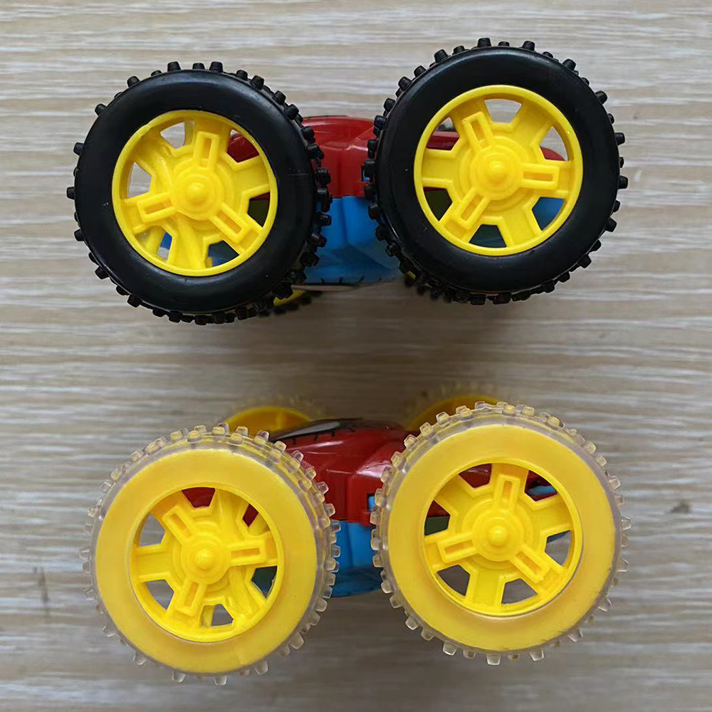 NEU Kinder Spider Dump Truck Trägheitsauto 360-Grad-schlagfestes doppelseitiges Auto Kinderpuzzle Spielzeug Studentenpreis Geschenke