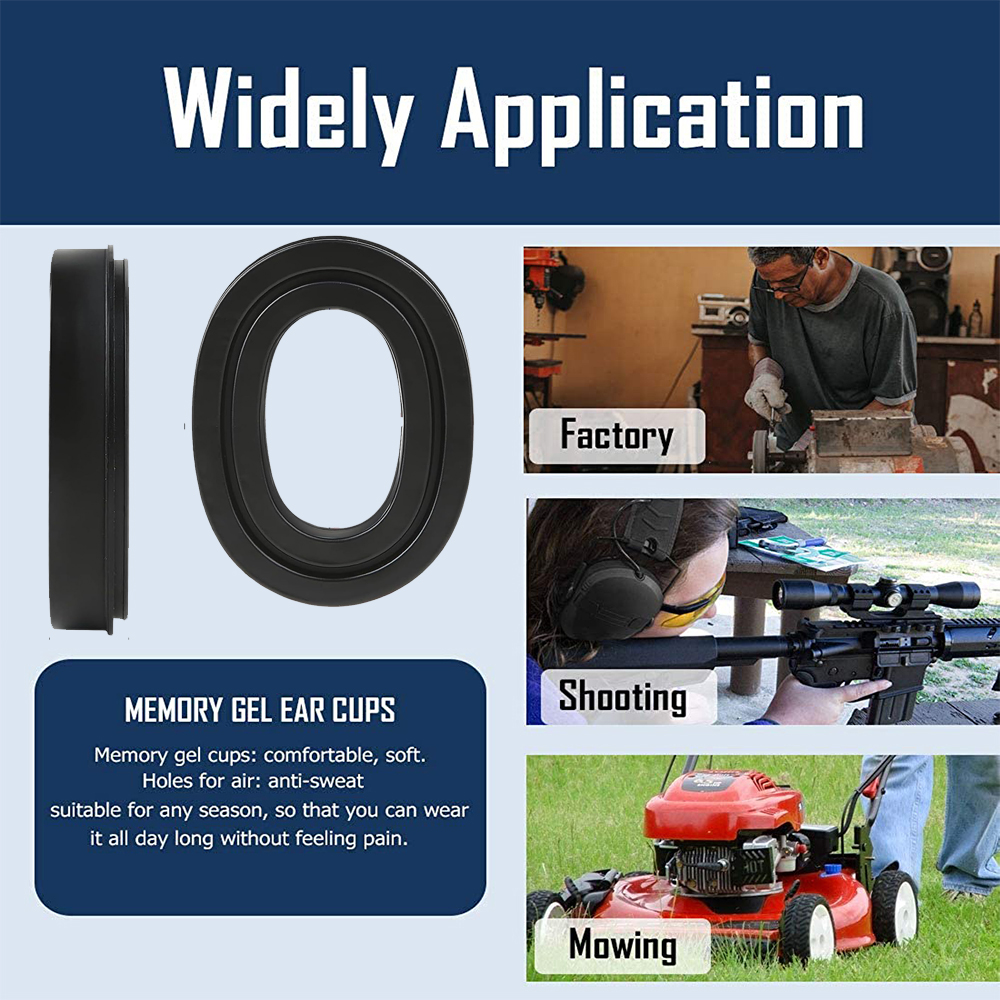 戦術的なヘッドセットイヤーマフゲル耳パッド 3 メートルペルタースポーツ戦術的な聴覚保護ヘッドセット狩猟射撃ヘッドセット