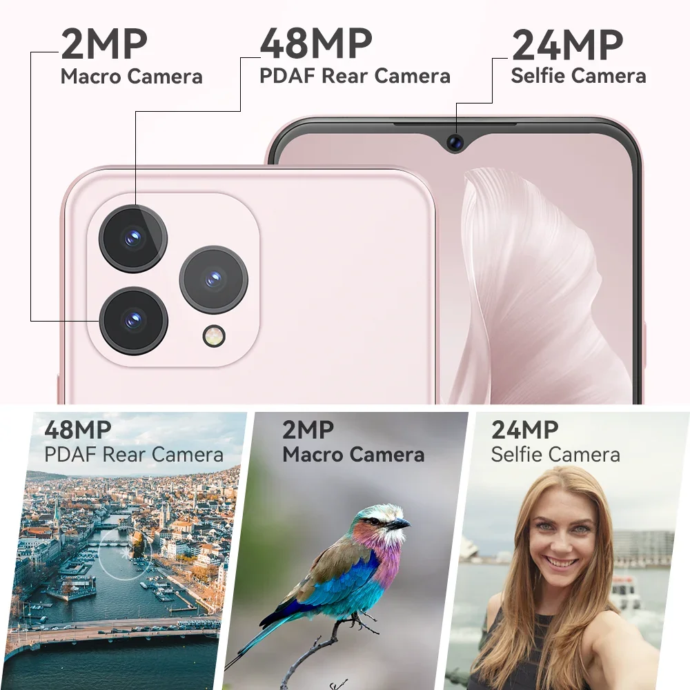 Cubot-Smartphone P80, Version globale, Android 13, Écran 512 "FHD +, Appareil photo 48MP, 16 Go de RAM, 6.583 Go de ROM, Première mondiale, Ajouter au panier