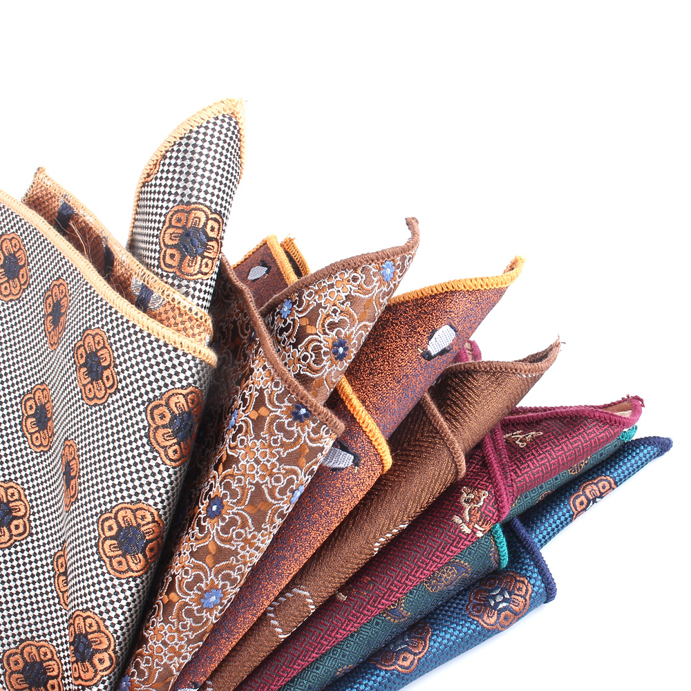 새로운 정장 남성 여성을위한 포켓 스퀘어 꽃 가슴 수건 Hanky ​​Gentlemen Hankies 남성용 손수건 웨딩 포켓 타월 선물