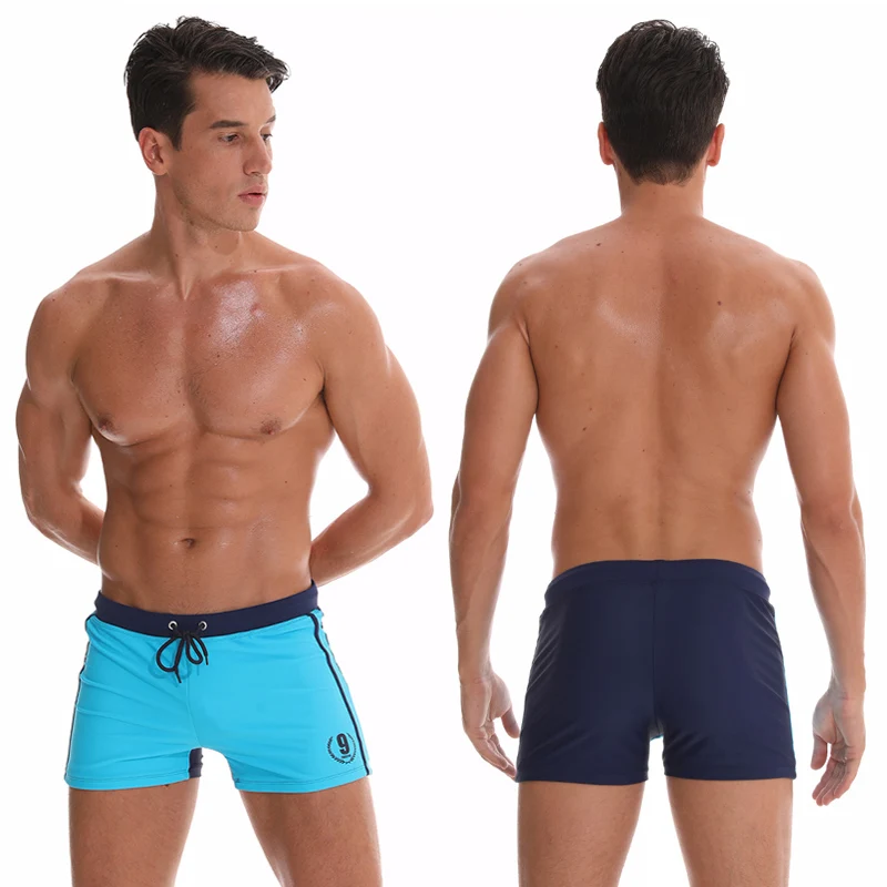 Calzoncillos De natación para hombre, bañadores para hombre, Maillot De Bain para niño, traje De baño para playa, calzoncillos impermeables