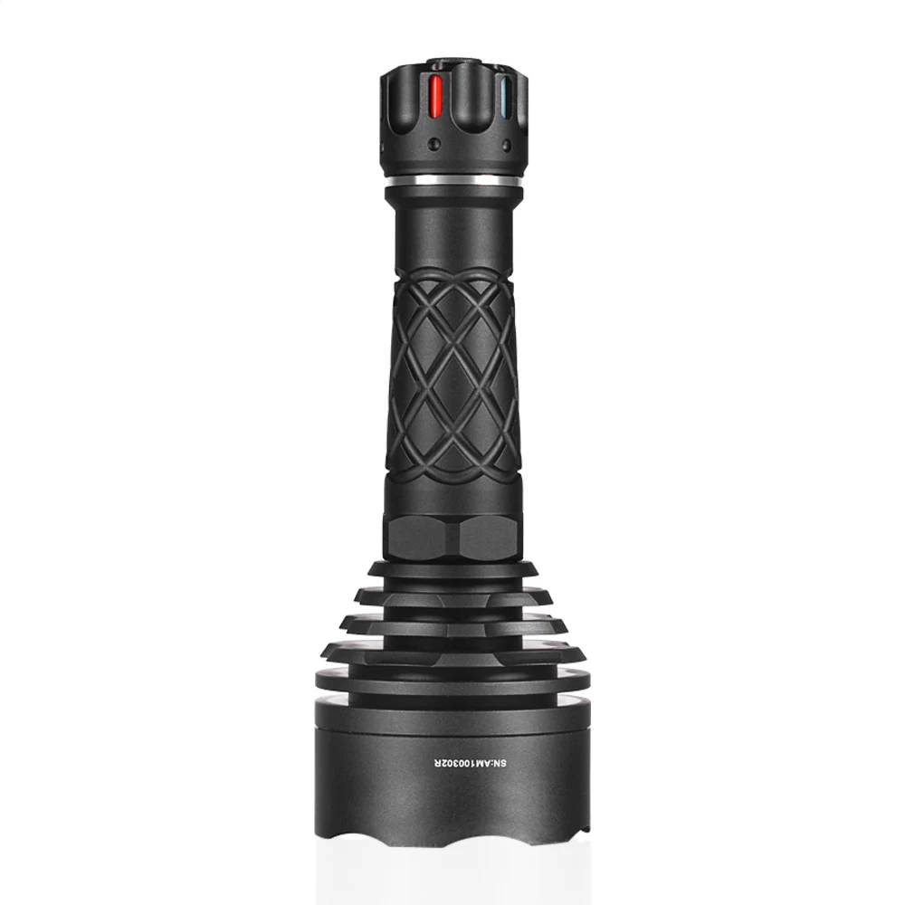 Outdoor Flashlight Tent Camping Lantern Self Defense Lamp EDC Fishing High Power LED Torch 2500 Meter Distance LEP Light THOR 3